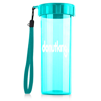 Transparent Water Bottle With Wrist Strap