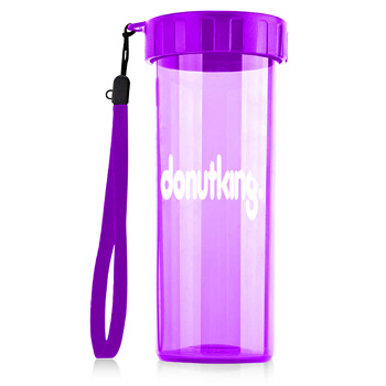 Transparent Water Bottle With Wrist Strap