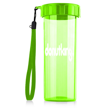 Transparent Water Bottle With Wrist Strap