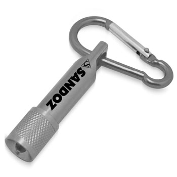 Mini Carabiner LED Flashlight