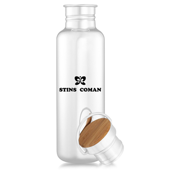 Multi-Layer Stainless Steel Bottle With Bamboo Cap