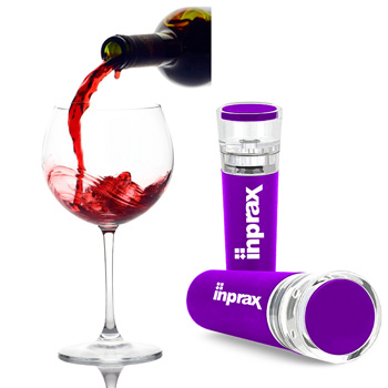 Pump-Action Vacuum Wine Stopper