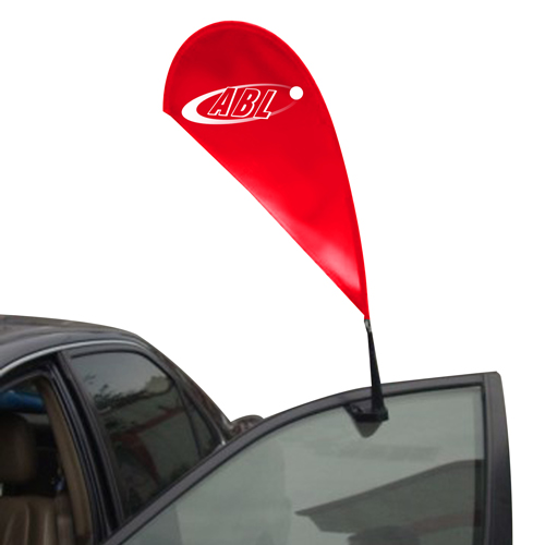 Teardrop Car Window Flag 