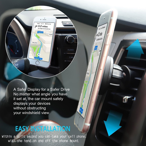 Magnetic Air Vent Phone Holder