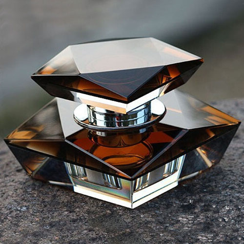 Square Crystal Car Perfume Seat 