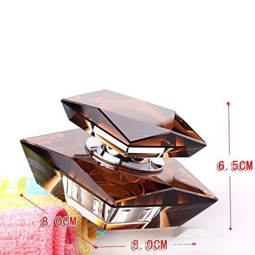 Square Crystal Car Perfume Seat 