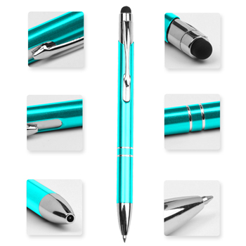 Shining Metal Aluminium Stylus Pen