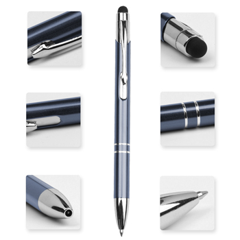 Shining Metal Aluminium Stylus Pen