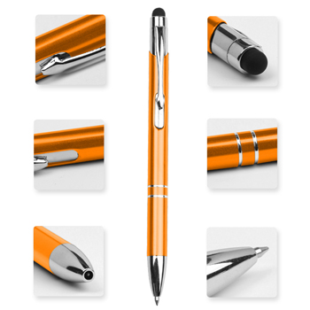 Shining Metal Aluminium Stylus Pen