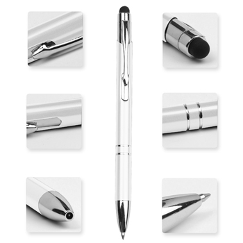 Shining Metal Aluminium Stylus Pen