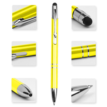 Shining Metal Aluminium Stylus Pen