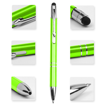 Shining Metal Aluminium Stylus Pen