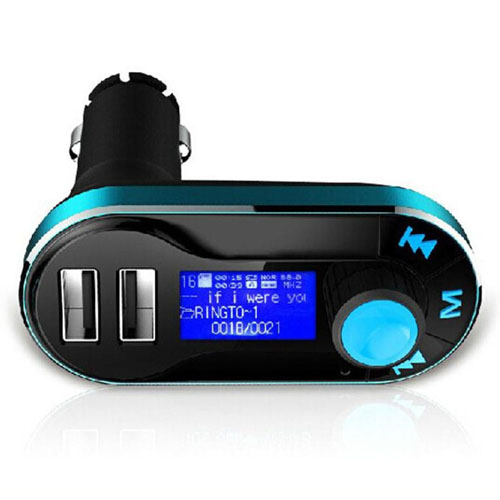 Dual USB Wireless Bluetooth Car FM MP3 Player 