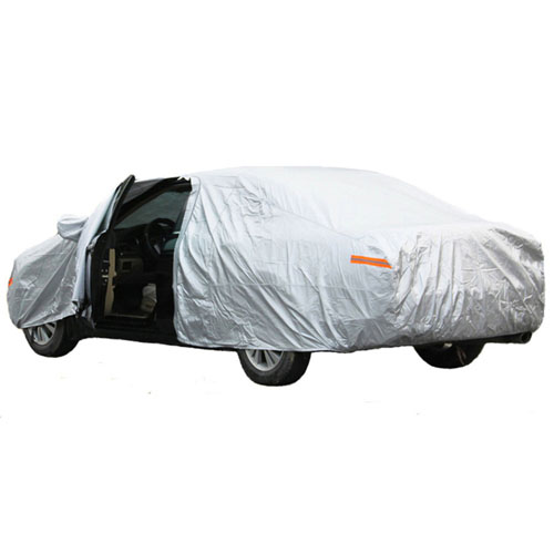 Silver Car Universal Four Seasons Car Cover 