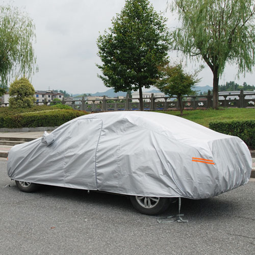 Silver Car Universal Four Seasons Car Cover 